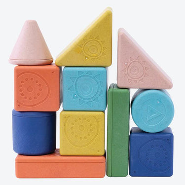 Rattle & Stack Blocks - Starter Pack Of 11 - Taylorson