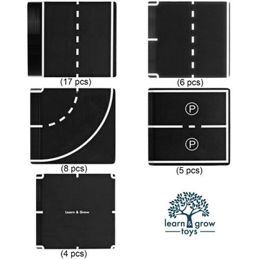 TileTek Tile Topper - Road Pack 40pcs (3 years+)