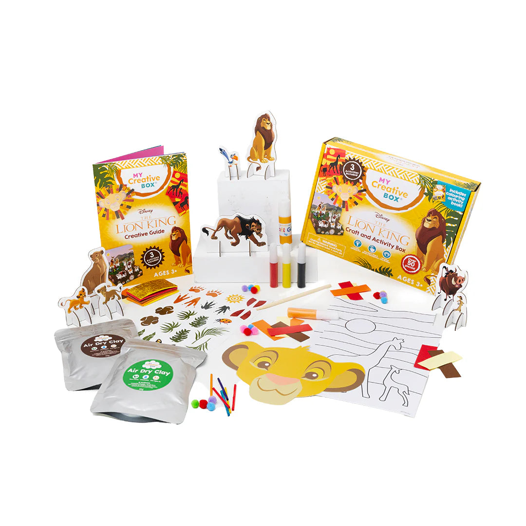 My Creative Box: Disney The Lion King Craft And Activity Box (3 years+)