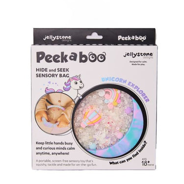 Jellystone Peekaboo Sensory Bag - Unicorn (18m+)
