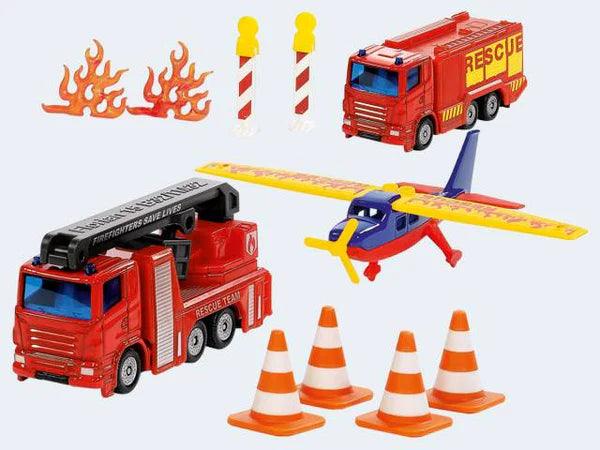 Siku 6330 4pcs Fire Emergency Rescue Gift Set (Boxed) - Taylorson