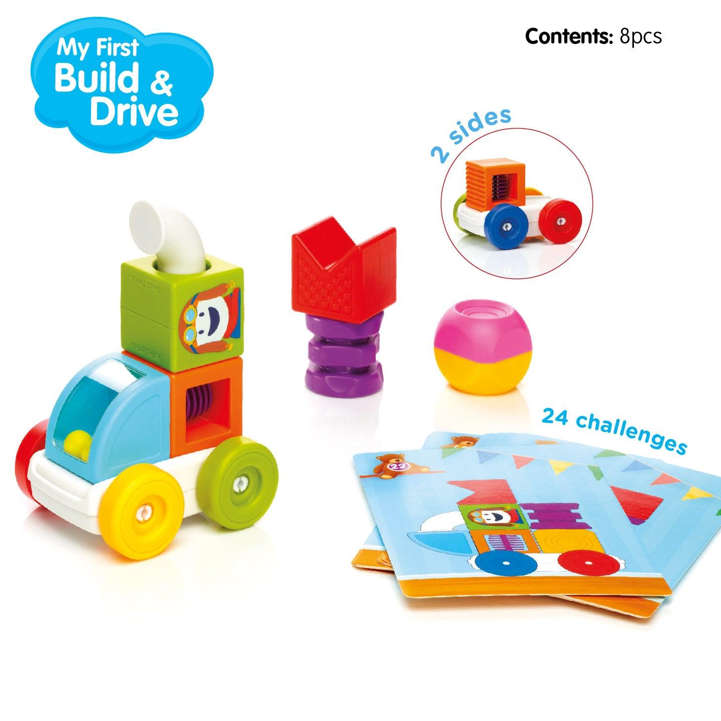 SmartMax My First Build & Drive Magnetic Toy Set (1 - 5 years) – Taylorson