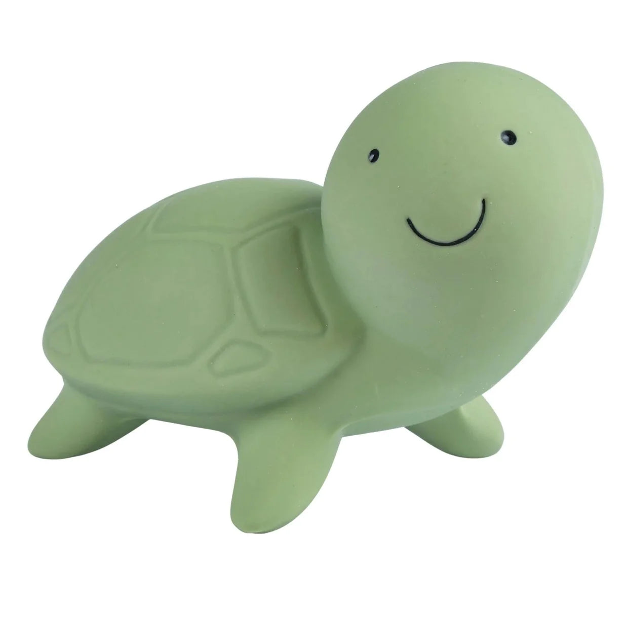 Turtle - Natural Rubber Organic Baby Rattle & Bath Toy - Taylorson