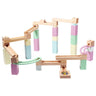 Wooden Marble Ball Run Toy Set (44pcs) - Taylorson