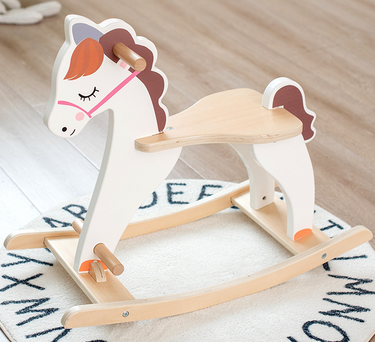 Kids Wooden Rocking Horse | Wooden Ride On Toys (18 months+)