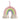 Woven Rainbow Macrame Tapestry Wall Hanging Decor (22x28cm)