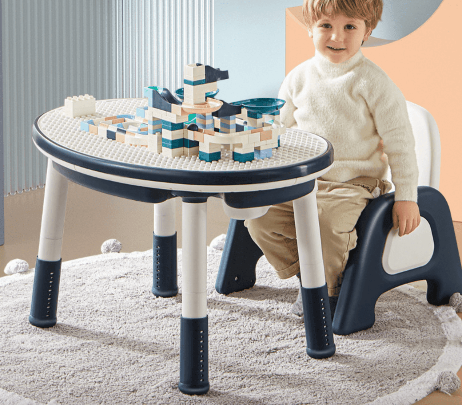 Kids play table set sales