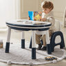 3-in-1 Kids Activity Table & Chair Set with Adjustable Height & Storage - Taylorson