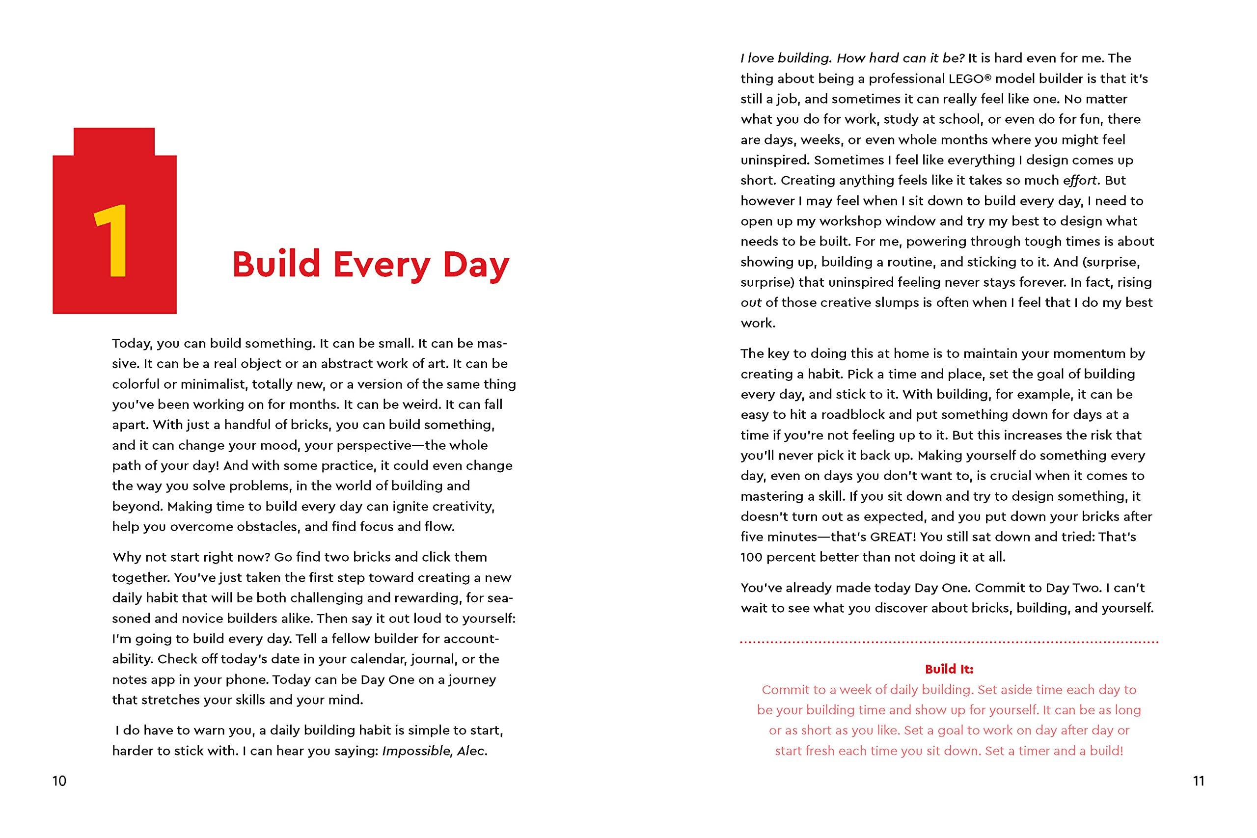LEGO Build Every Day: Ignite Your Creativity and Find Your Flow - Taylorson