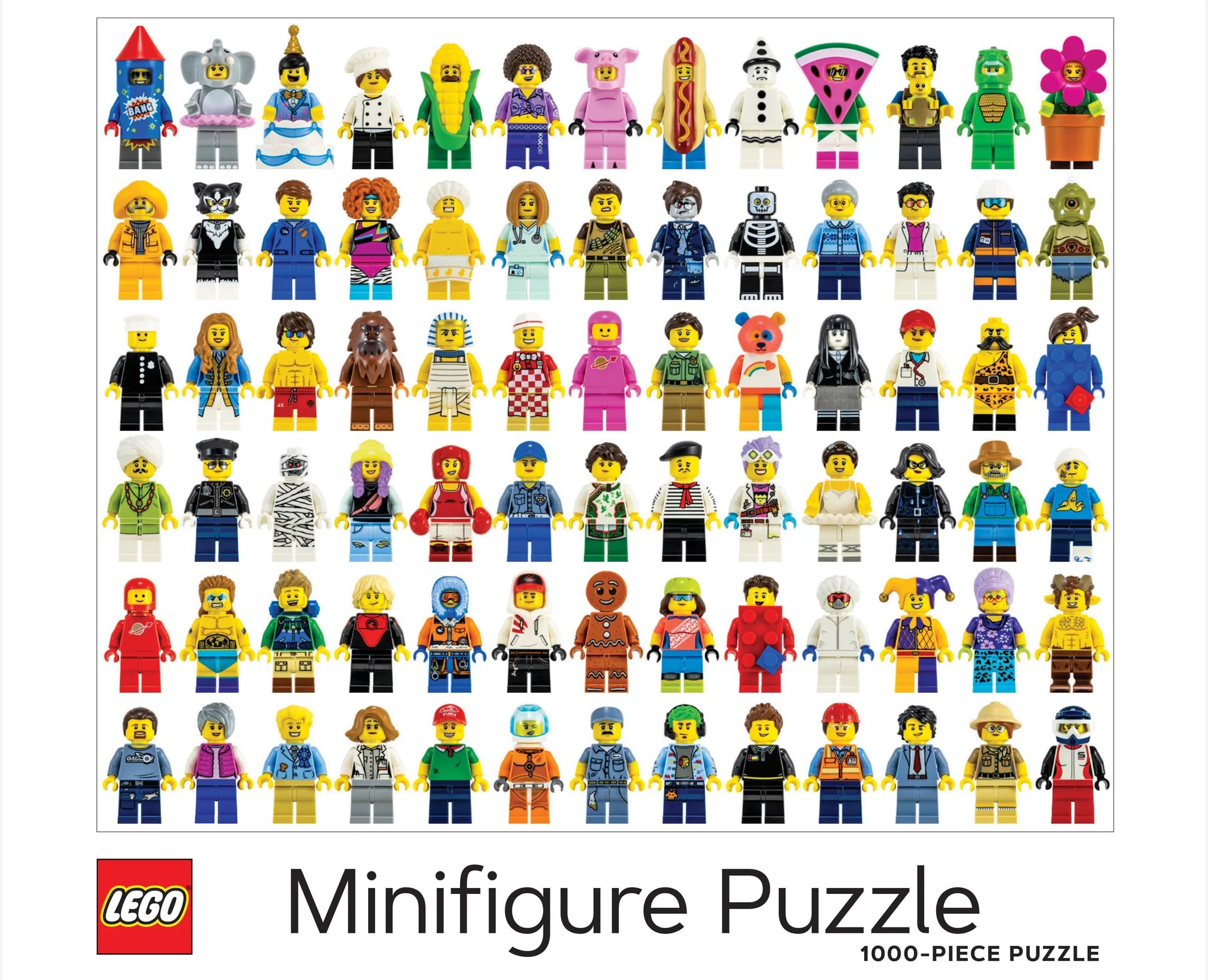 LEGO: Minifigure 1000-piece jigsaw puzzle - Taylorson