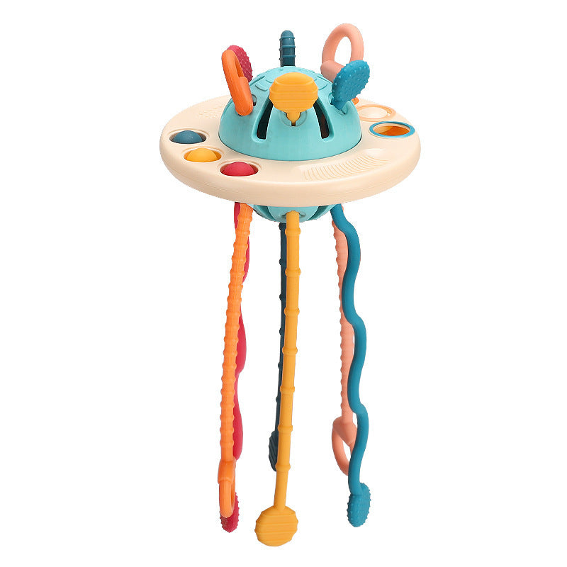 Early Learners Pull String Baby Sensory Activity Toy - UFO - Taylorson