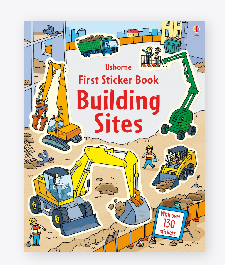 First Sticker Book Building Sites (With over 130 stickers) - Taylorson
