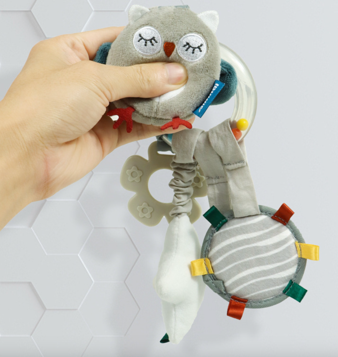Baby Stroller Toy Set - Bunny & Owl - Taylorson