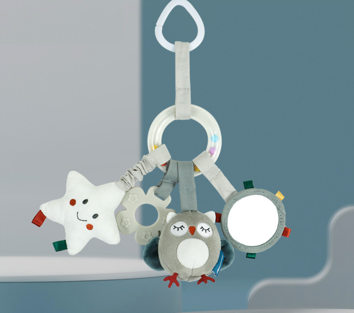 Baby Stroller Toy Set - Bunny & Owl - Taylorson