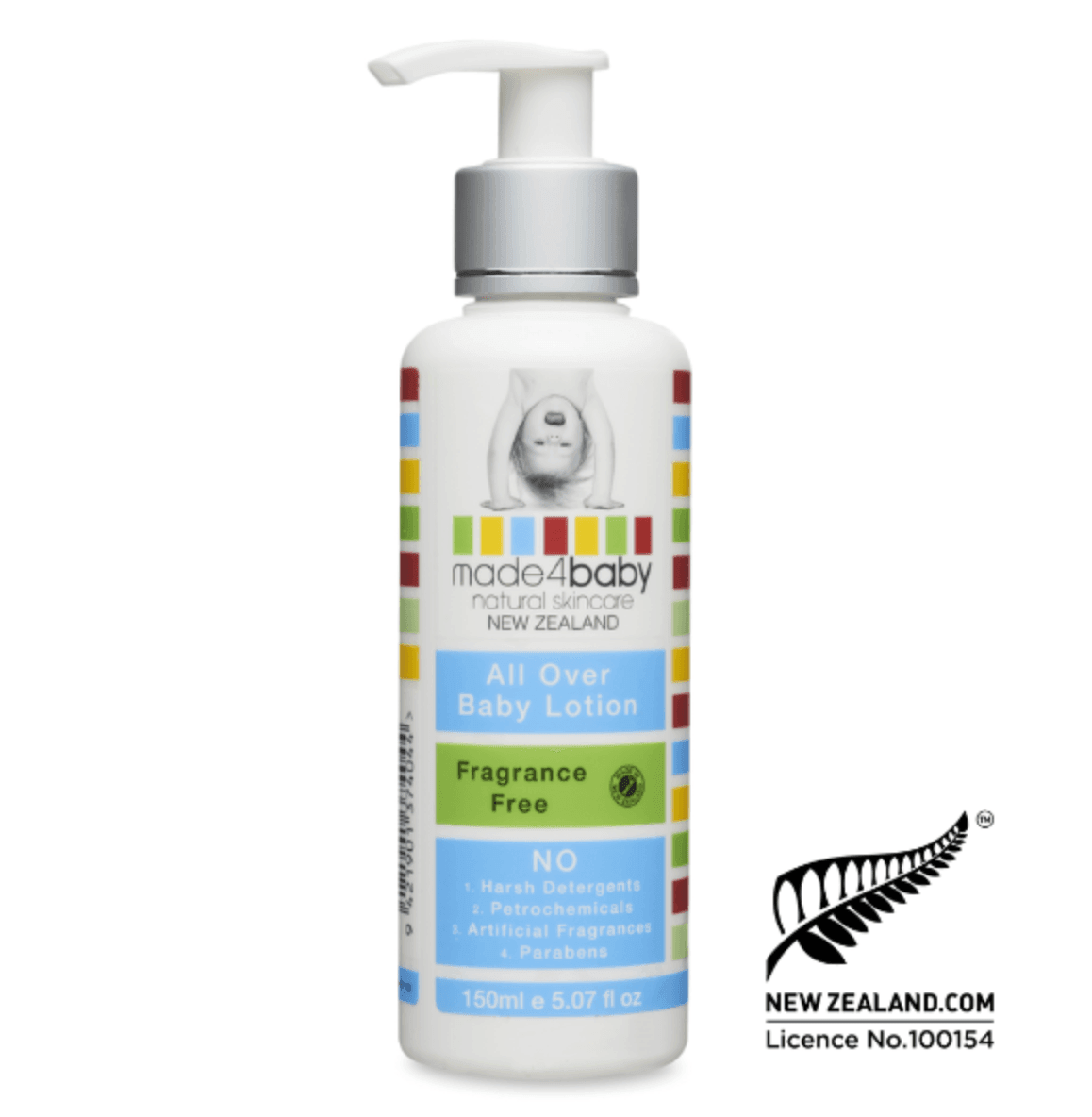 All Over Baby Body Lotion (Fragrance Free) 150ml - Taylorson
