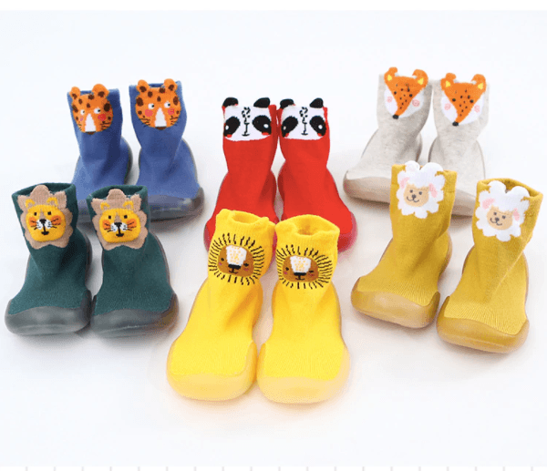 Animal Design Anti-Skid Kids Shoes Socks - Taylorson