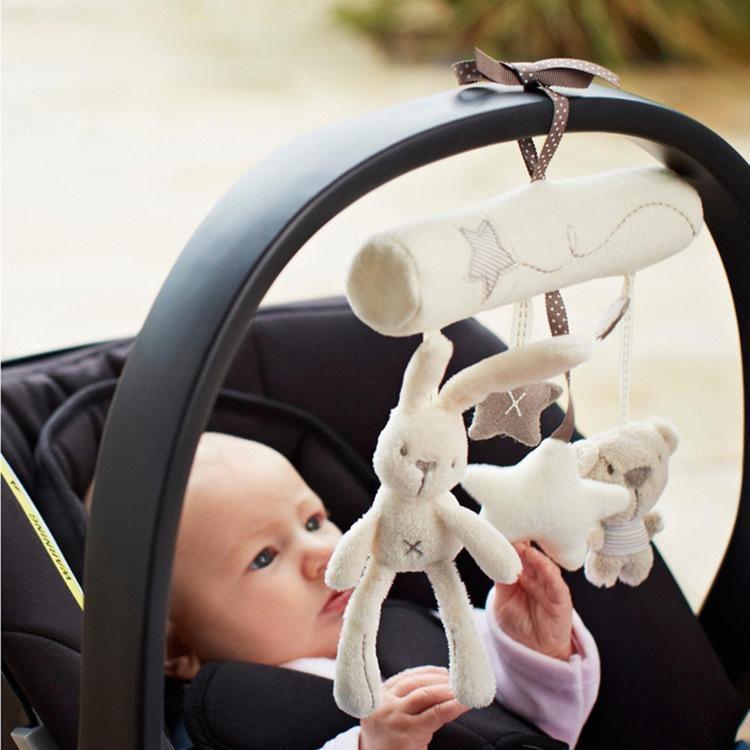 Baby Stroller Toys | Baby Cot Hanging Mobile - Bunny & Bear - Taylorson