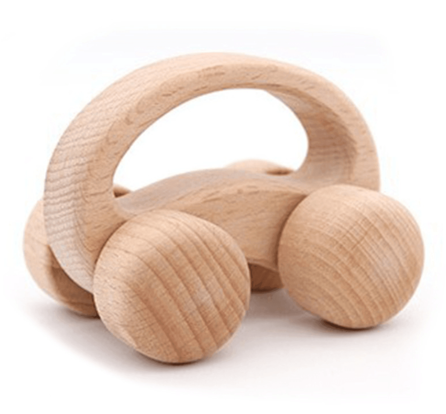 Beech Wood Car Toy - Montessori Toy (6.2cm x 8cm) - Taylorson