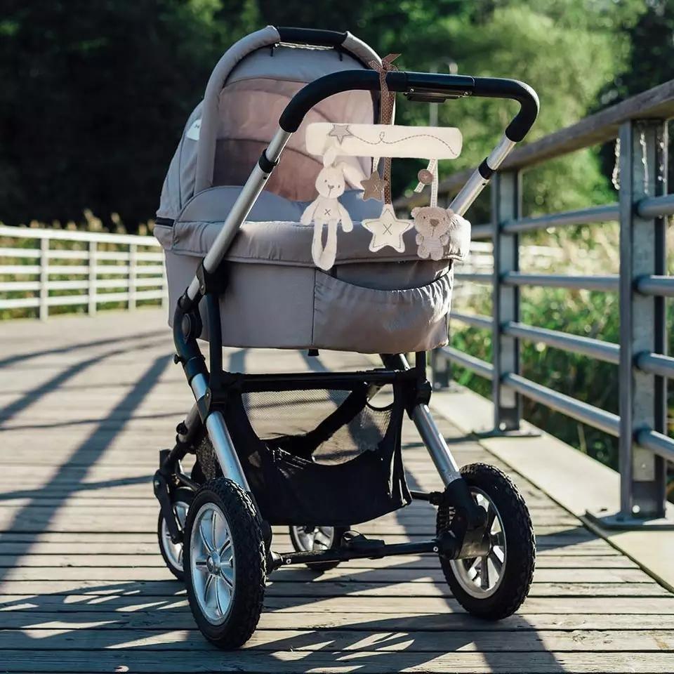 Baby Stroller Toys | Baby Cot Hanging Mobile - Bunny & Bear - Taylorson