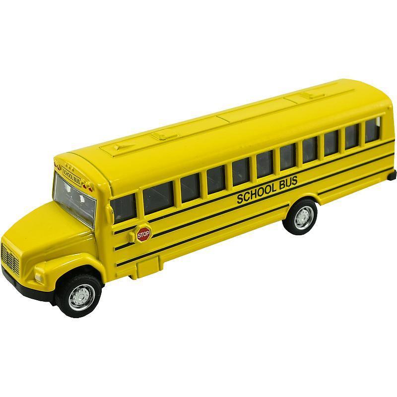 Classic School Bus - Diecast Pull Back Vehicle Toy - Taylorson