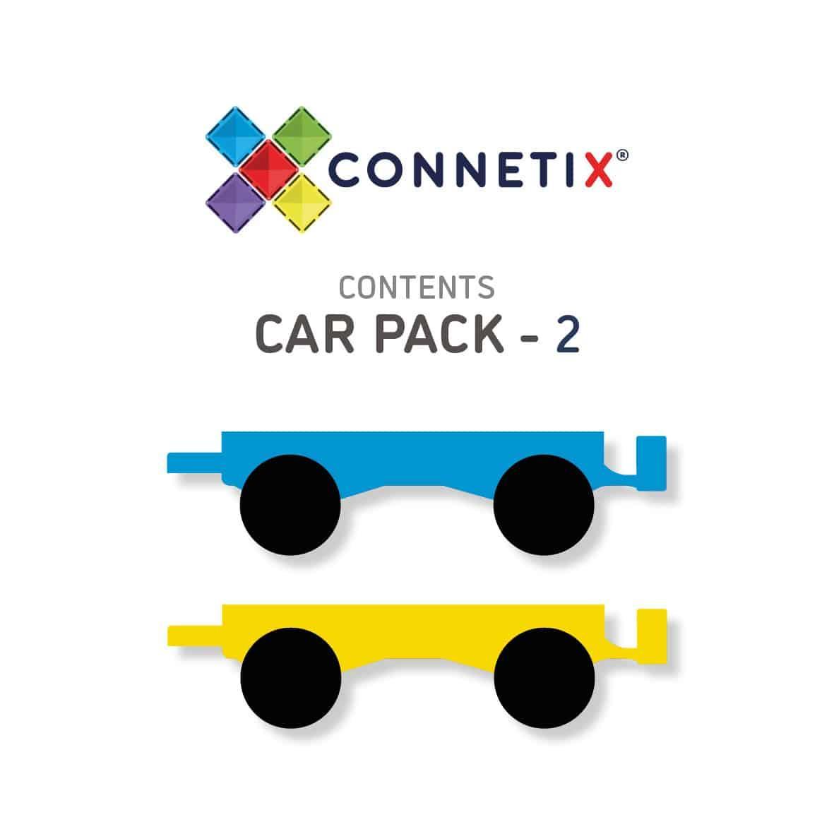 Connetix Tiles - 2 Piece Car Pack - Taylorson