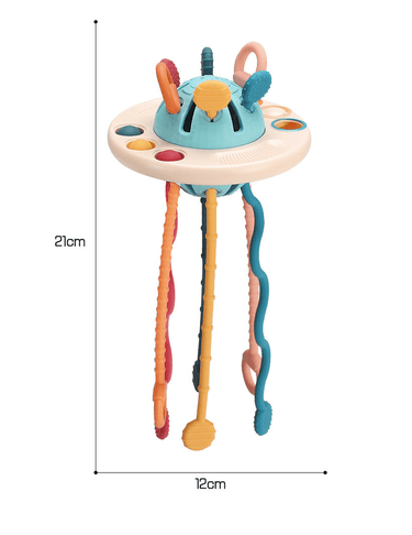 Early Learners Pull String Baby Sensory Activity Toy - UFO (18 months+) - Taylorson