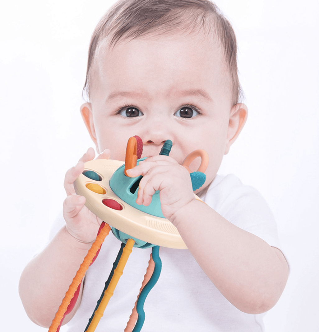 Early Learners Pull String Baby Sensory Activity Toy - UFO (18 months+ ...