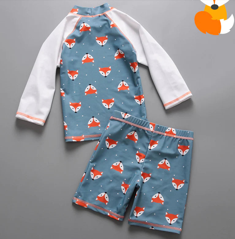 Fox Swimwear- 3 pieces set (2-7 years old) *Clearance - Taylorson
