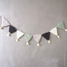 Handmade Crocheted Pennant Hanging Banner - Taylorson