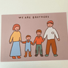 Happy Family Love Illustration Art Print | Poster (A3 Size) - Taylorson