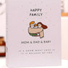 Hard Cover Photo Album 4"x6" - Family (100 pockets) - Taylorson
