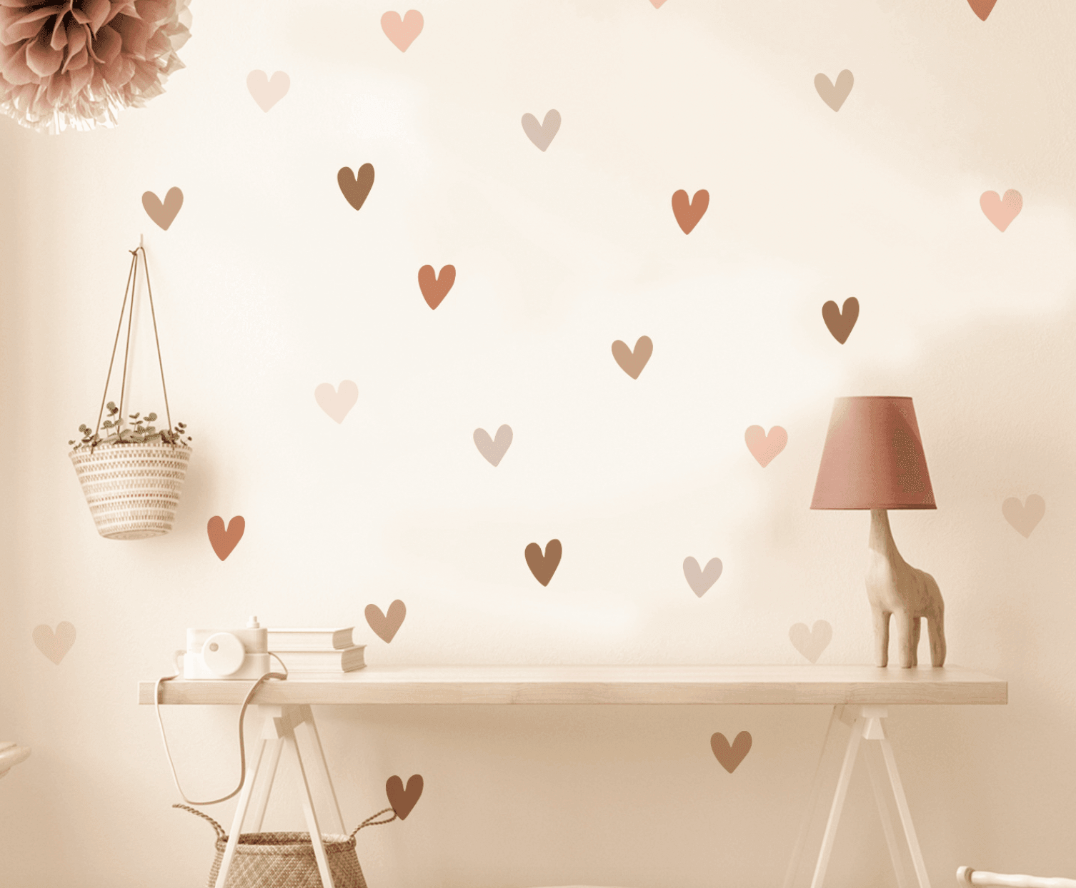 Heart Design Wall Decals - 36pcs - Taylorson