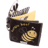 Interactive Baby Crinkle Soft Book | Cloth Book with - Bumble Bee - Taylorson