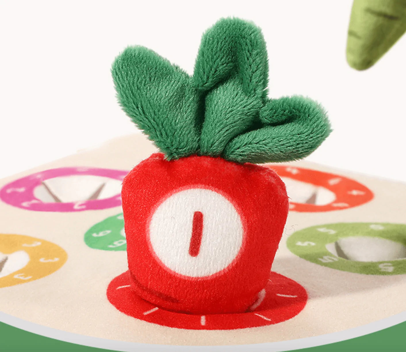 Carrots Picking Plush Toy with Numbers - Taylorson