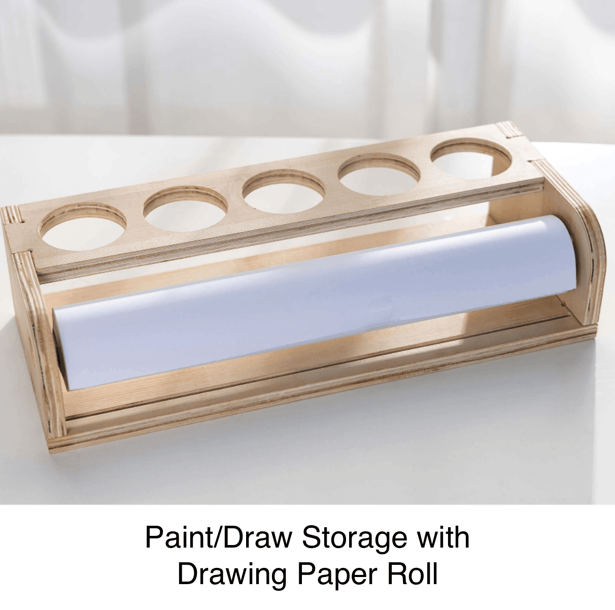 Kids Paint & Draw Storage Set with 10m Drawing Paper - Taylorson