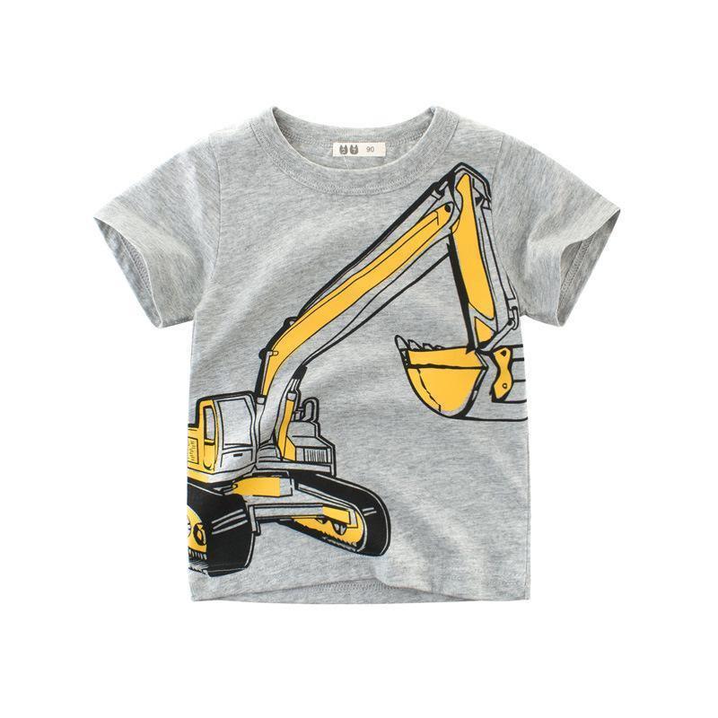 Kids Top Excavator T-Shirt - 100% Cotton (1 - 6 years) - Taylorson