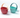 Kids Watering Can | Beach Toy | Bath Toy - Red | Green - Taylorson