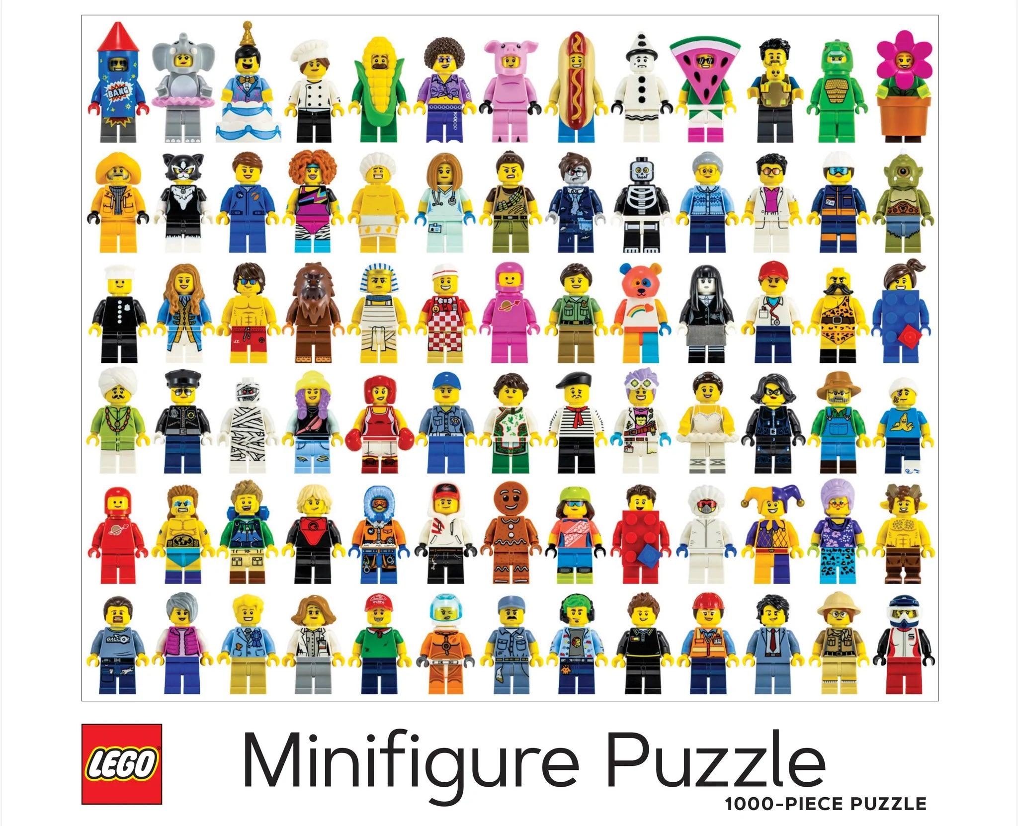 LEGO: Minifigure 1000-piece jigsaw puzzle - Taylorson