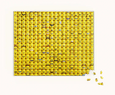LEGO: Minifigure Faces 1000-piece Jigsaw Puzzle - Taylorson