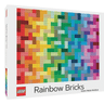 LEGO: Rainbow Bricks 1000-piece Jigsaw Puzzle - Taylorson
