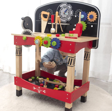 little-builder-first-wooden-workbench-or-complete-set-of-kids-tool-bench-3 - Taylorson