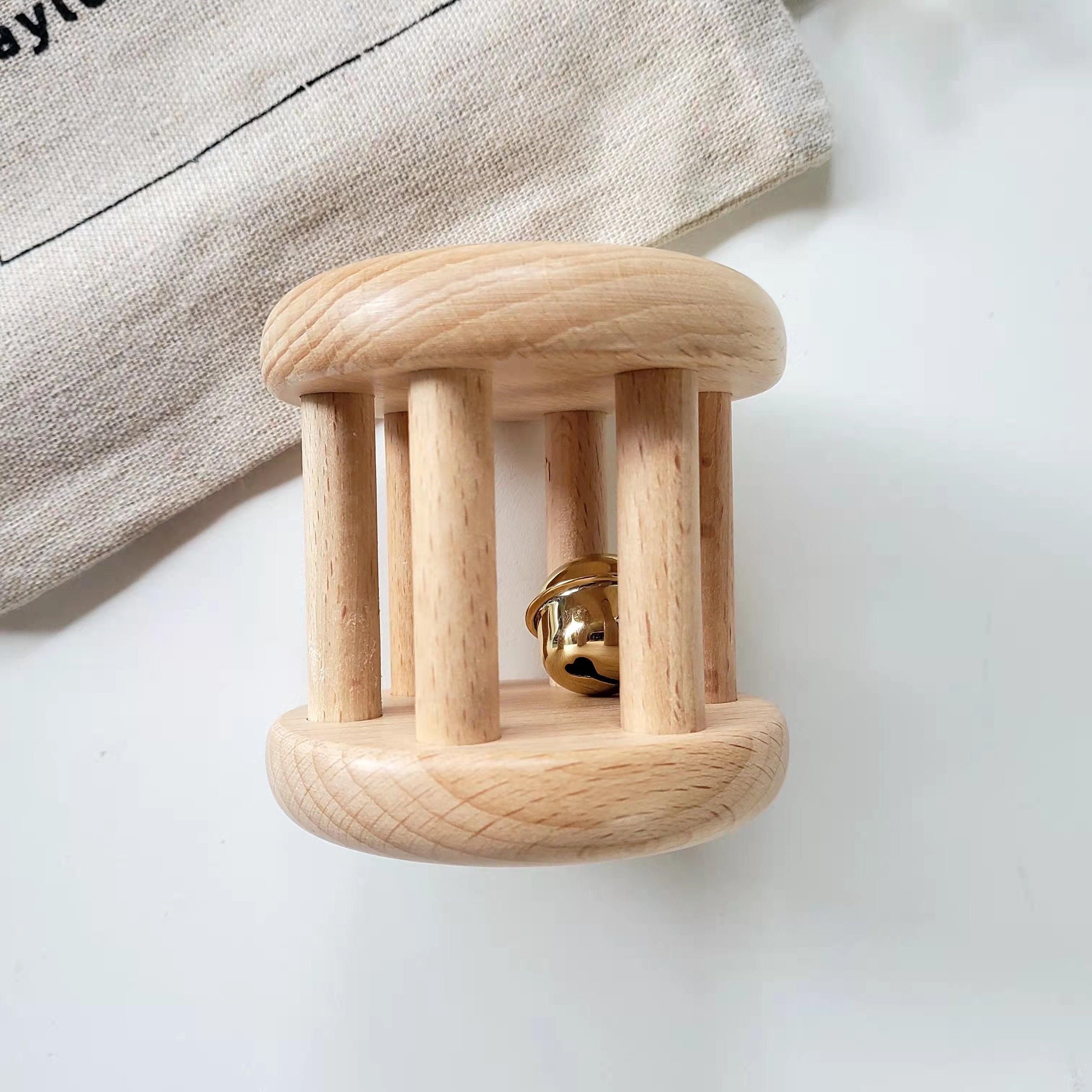 Montessori Rattle Roller | Baby Musical Toys  - Bell Cylinder - Taylorson