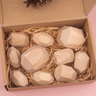 Natural Wooden Stacking Stone Building Blocks Educational Toys (10pcs) - Taylorson