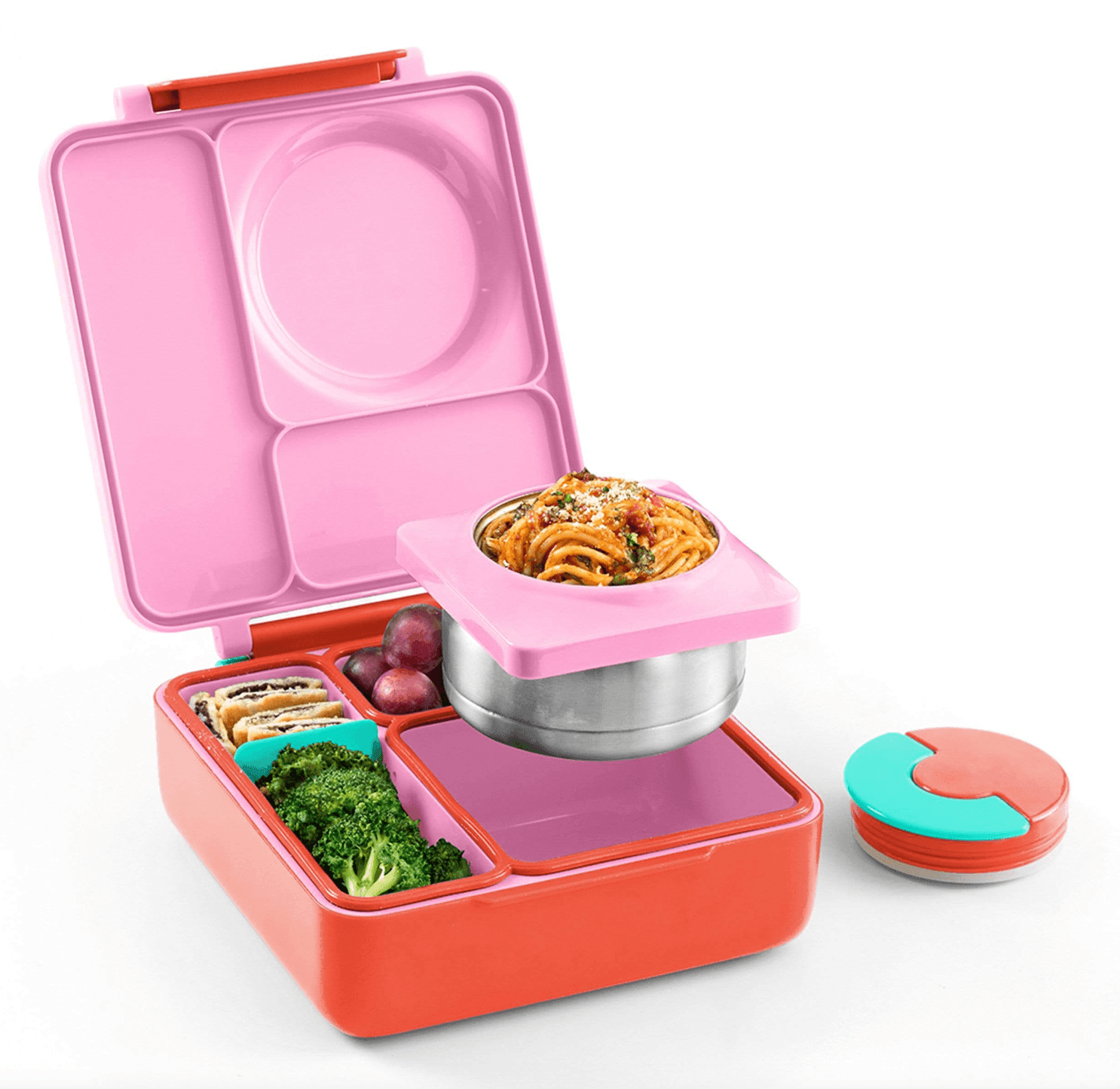 OmieBox V2 Thermal Hot & Cold Bento Lunchbox - Pink Berry - Taylorson