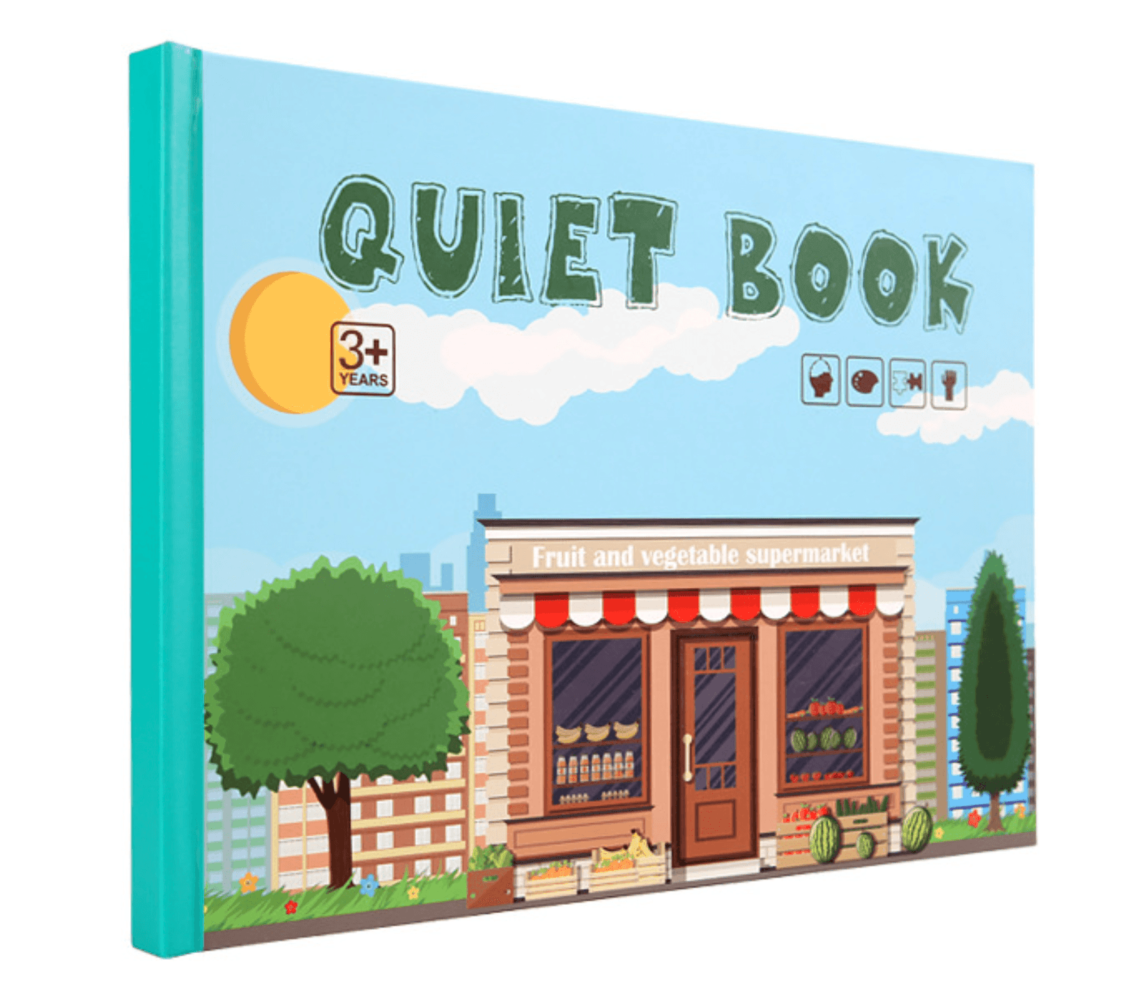 Montessori Early Childhood Educational Activity Busy Quiet Book - Taylorson