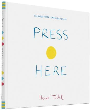 Press Here by Herve Tullet (Hardback) - Taylorson