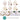 Reuseable Muslin Cotton Baby Face Cloth - 5 Pack | 10 Pack - Taylorson