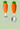 Stainless Fork & Spoon with Storage Case - Carrot - Taylorson