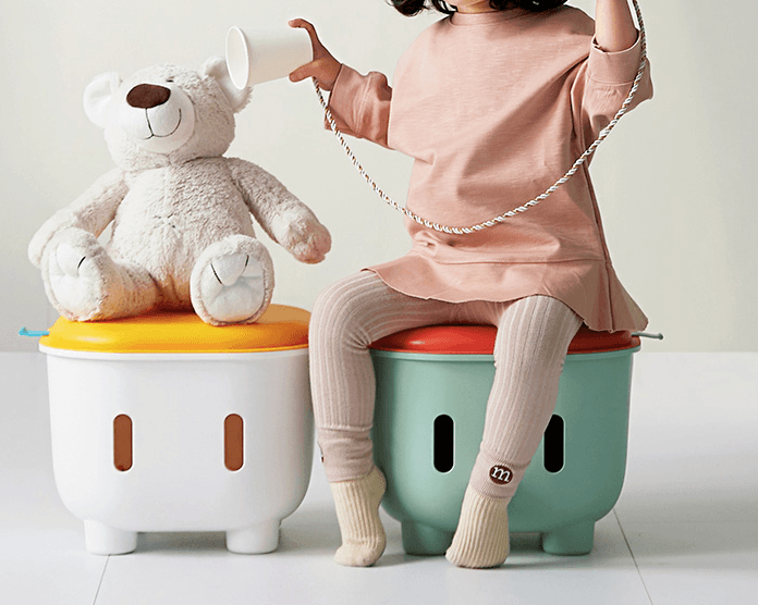 Multipurpose Kids Stool | Table | Toy Storage Box - Taylorson