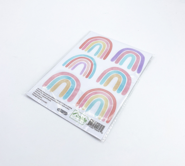 Rainbow Wall Decals - 36pcs - Taylorson